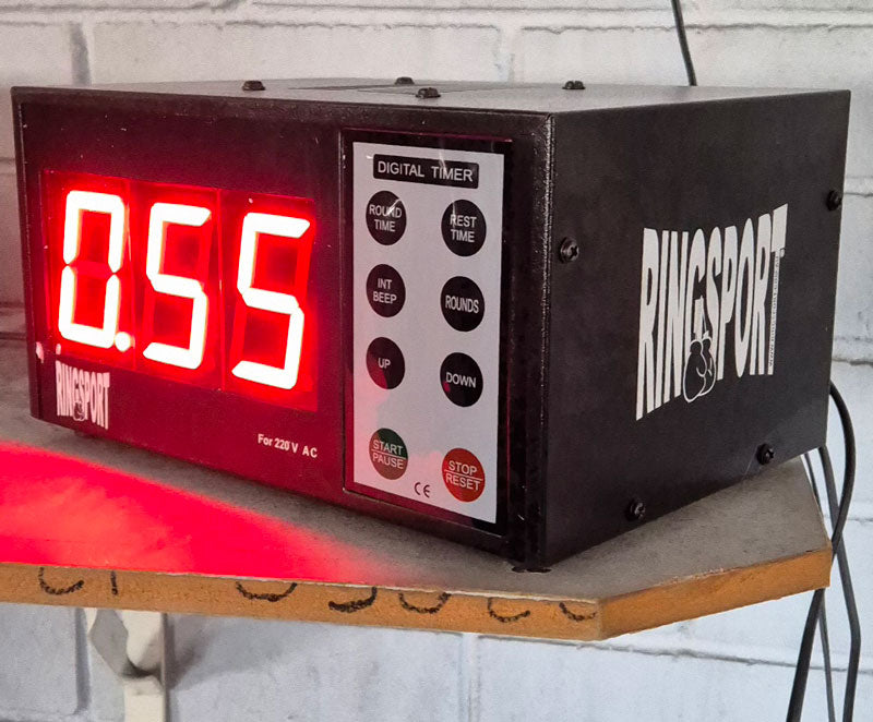 Interval boxing timer