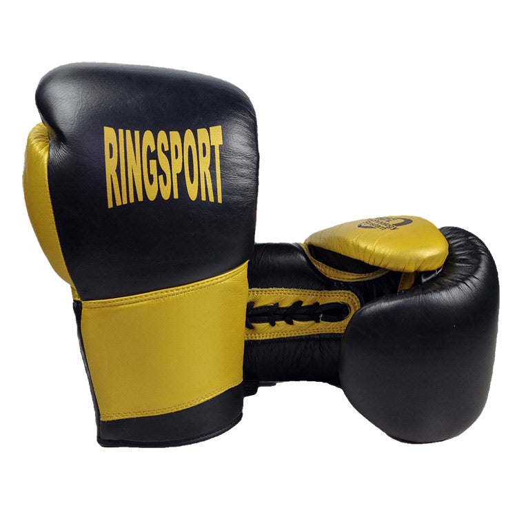 Super pro boxing glove lace up