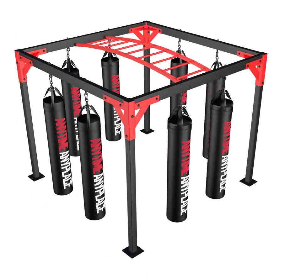 Multi fix punch bag rack