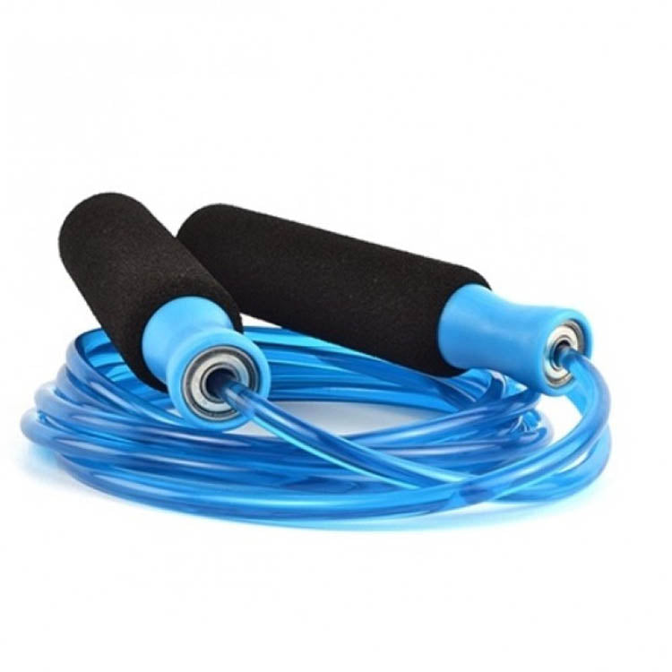 Skipping rope 6 mm cord bearing handle