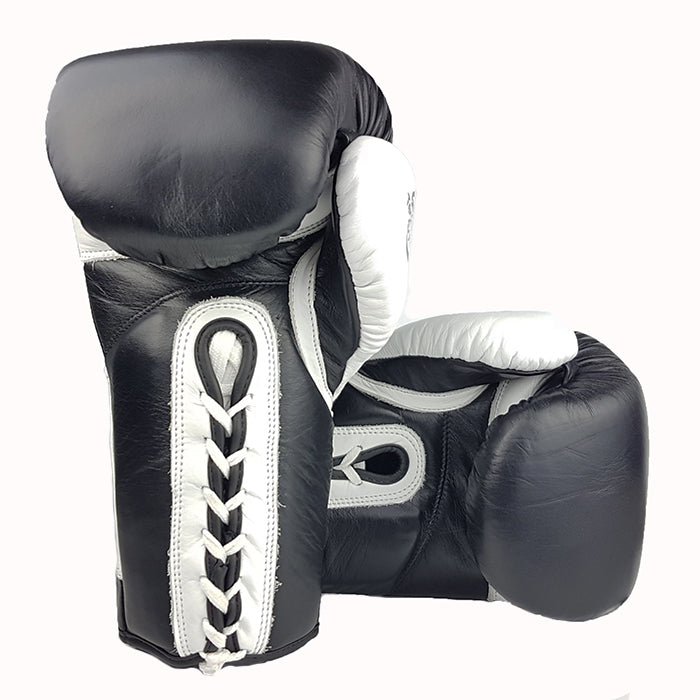 Super pro gel lace up sparring gloves