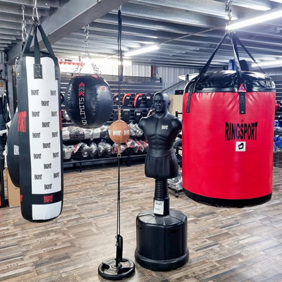 KORE Phantom 3 Feet Unfilled Heavy Black Punching Bag SRF Material Boxing  MMA Sparring Punching Training Kickboxing Muay Thai with Rust Proof  Stainless Steel Hanging Chain