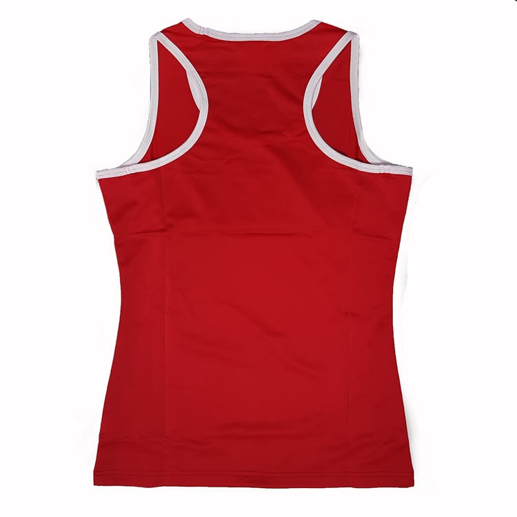 Female boxing singlet back view