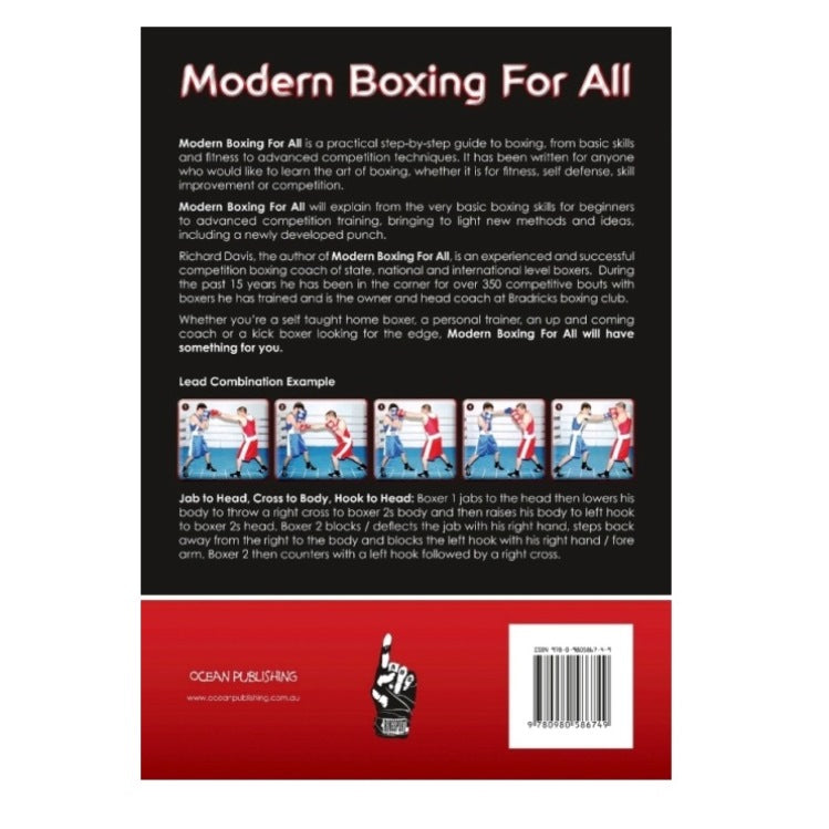 Modern boxing book rear