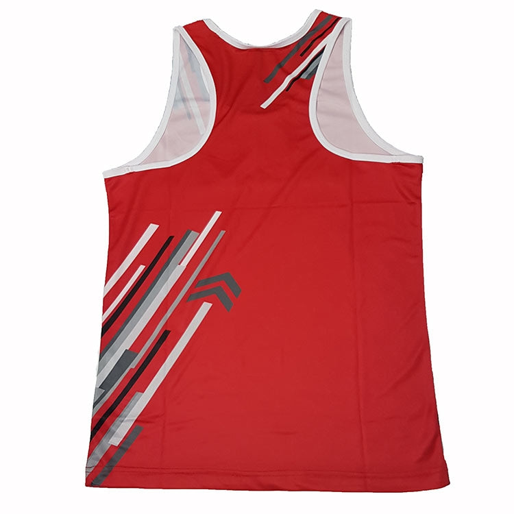 Strike boxing singlet rear